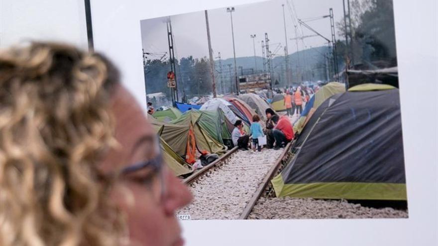 Fotografías de la huida desesperada de refugiados, para despertar conciencias