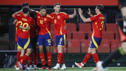 España - Irlanda del Norte, el amistoso preparatorio para la Eurocopa de Alemania 2024, en imágenes.