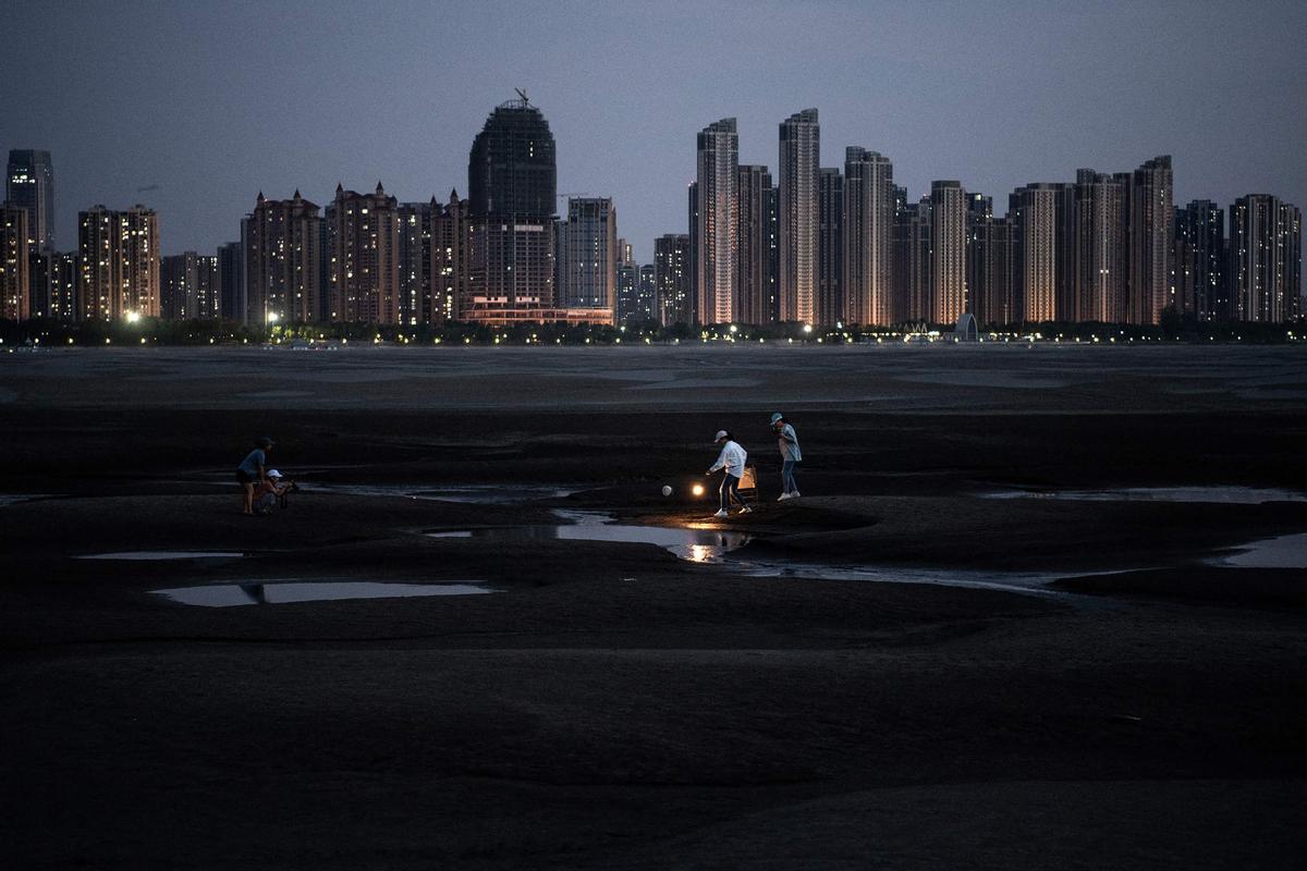 Sequía histórica en el río Yangtze, en China