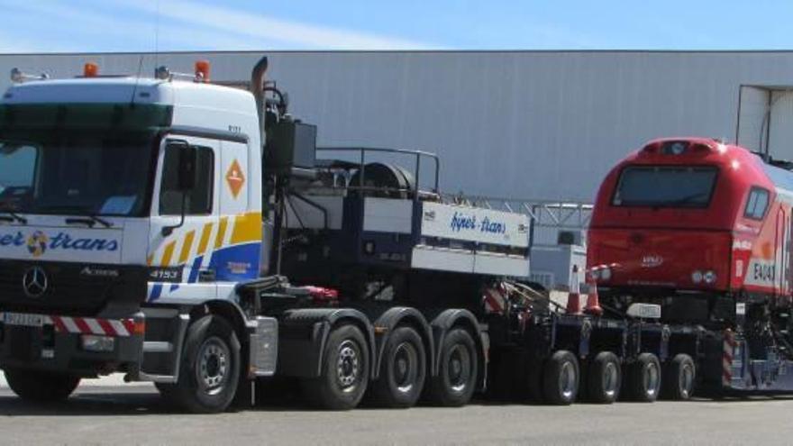 Locomotoras valencianas para trenes galos