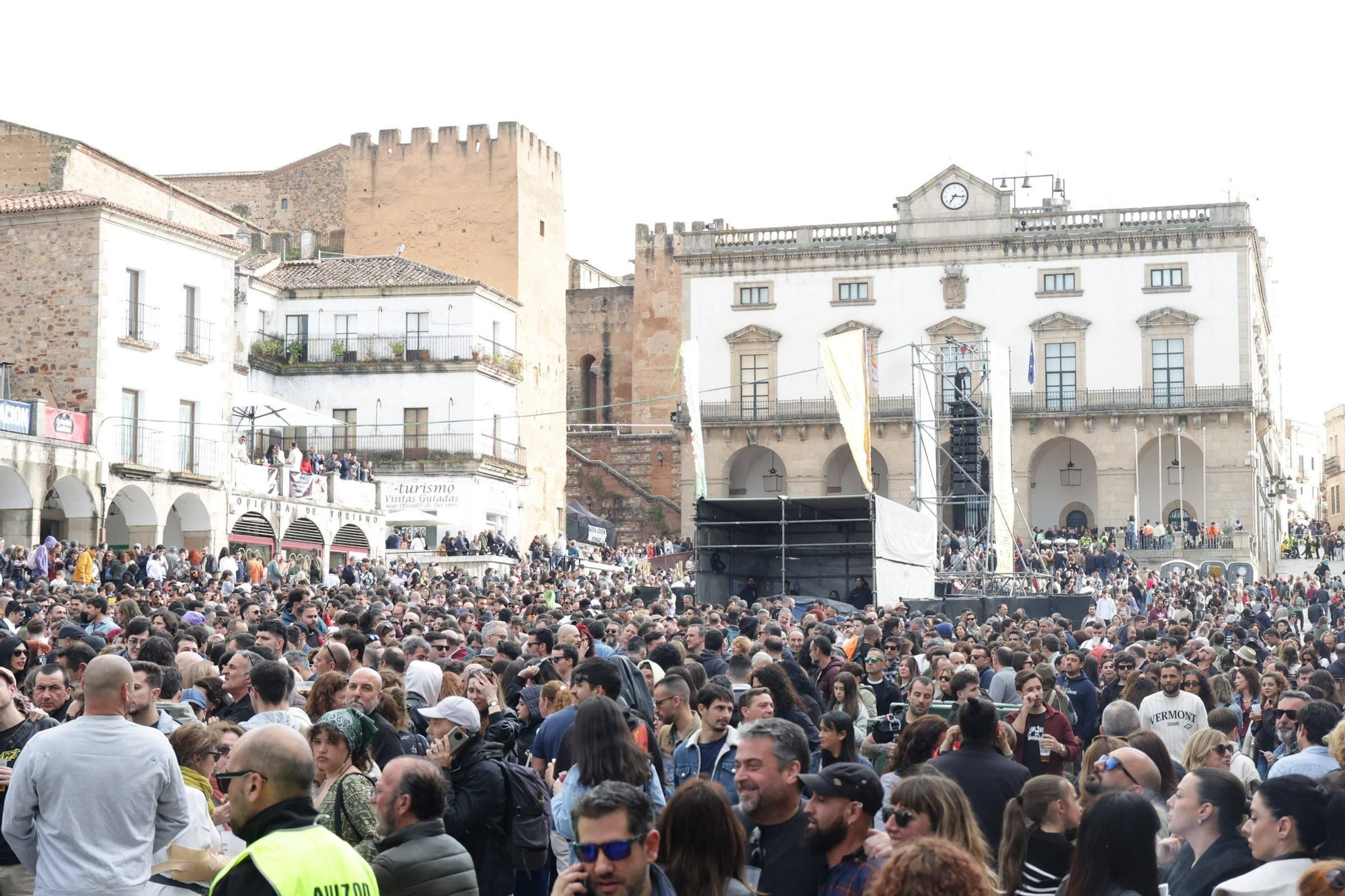 Las imágenes del sábado de Womad en Cáceres