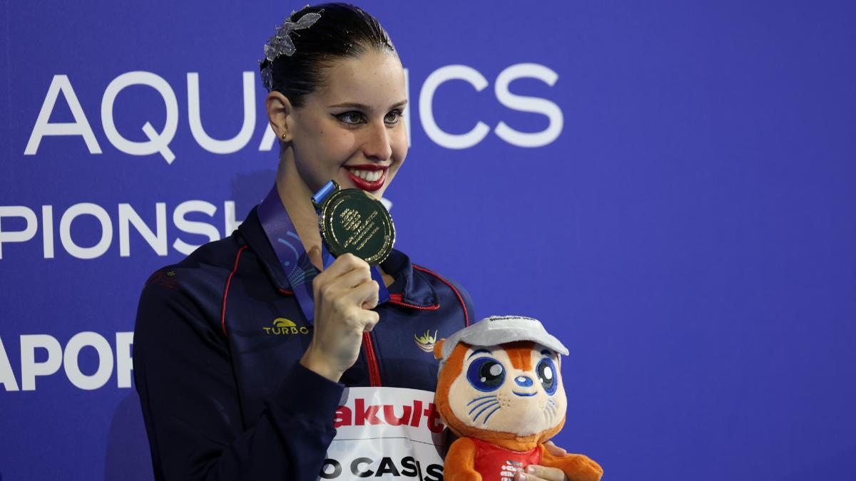 Iris Tió, un oro para la historia