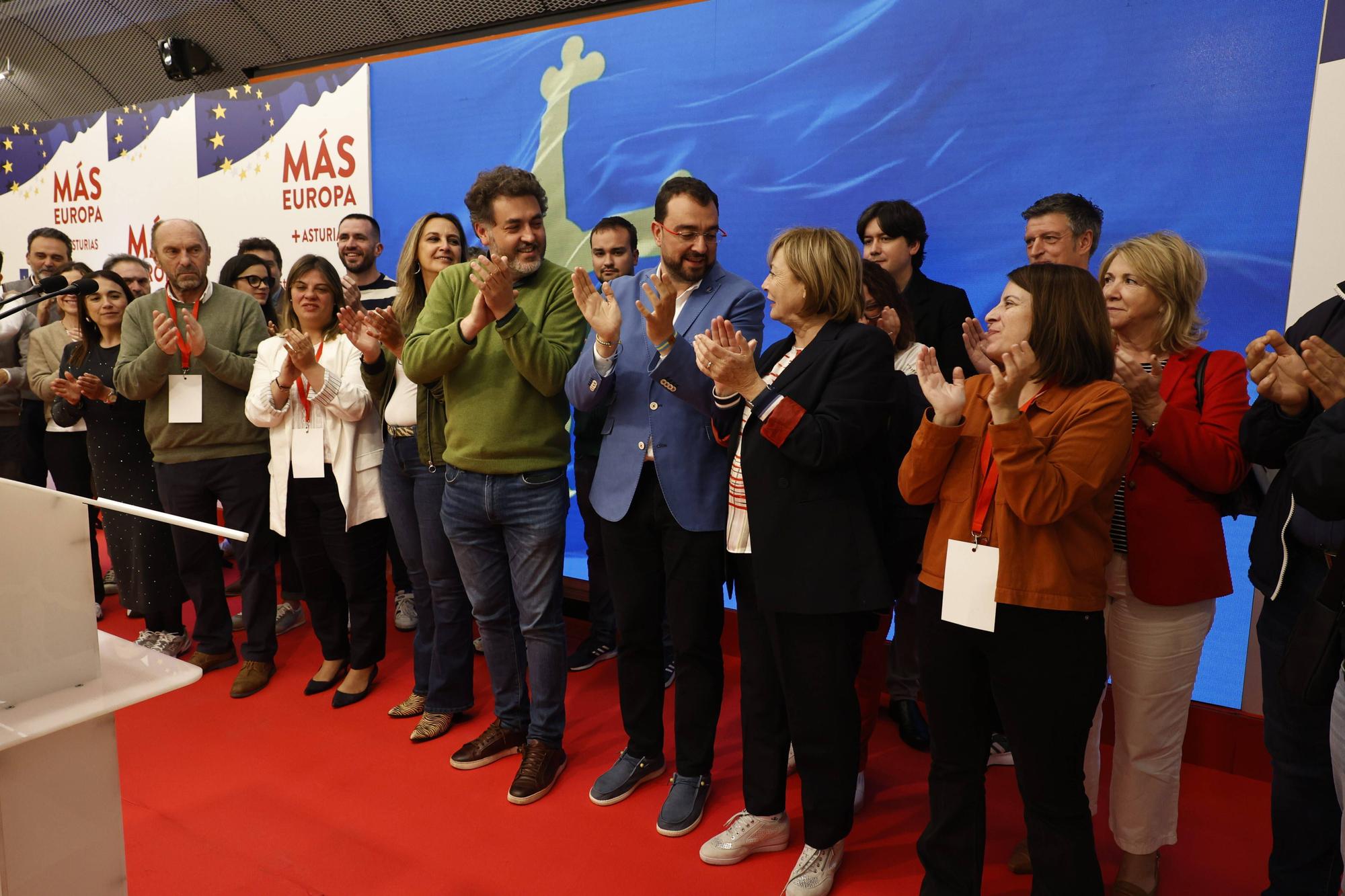  El PSOE asturiano analiza los resultados de las elecciones europeas