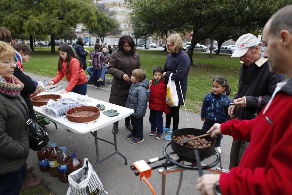 Magüestu popular en el Parque Víctor Fernández