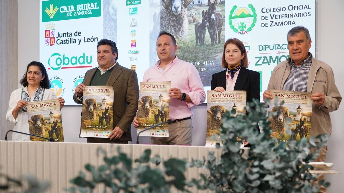 Presentación de la Feria Agroalimentaria Trasfronteriza de Carbajales de Alba.