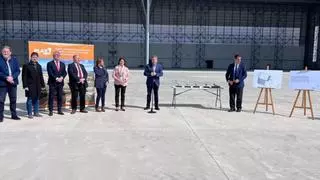 El Aeropuerto de Teruel inaugura un nuevo hangar con capacidad para dos aviones A380