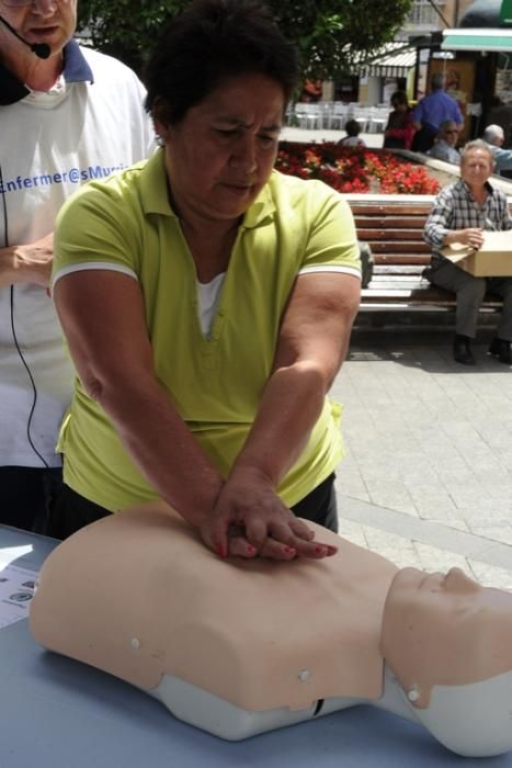 Las enfermeras celebran su día en Murcia