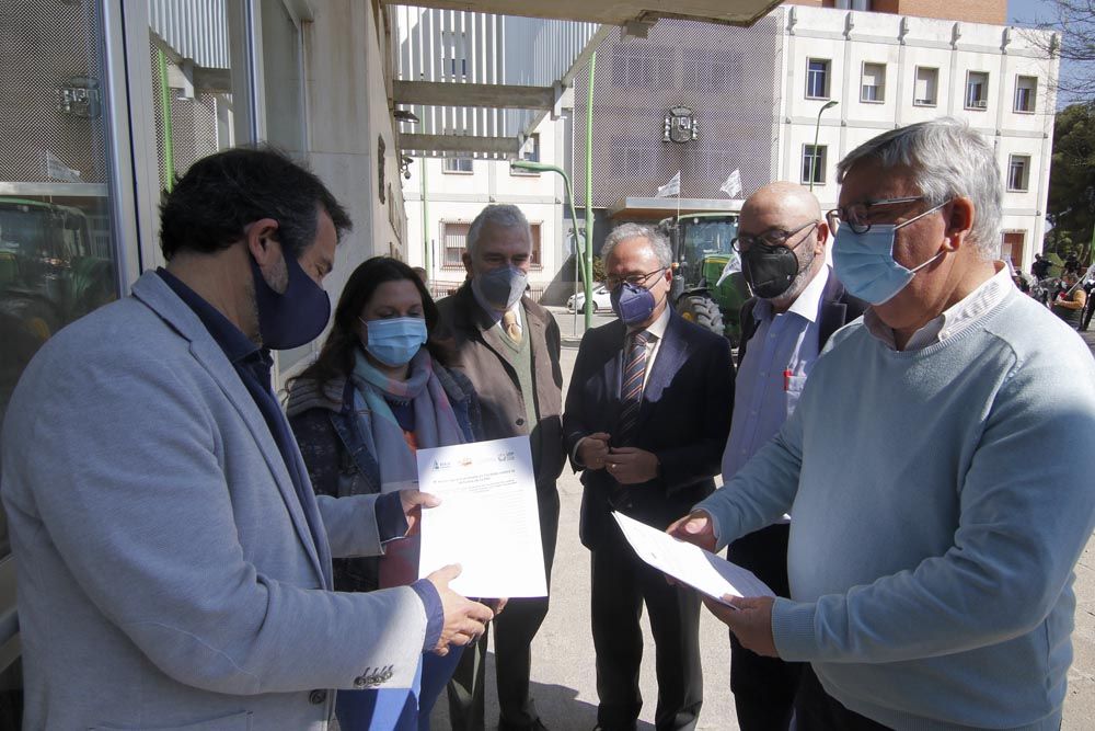 Los agricultores cordobeses protestan por la PAC