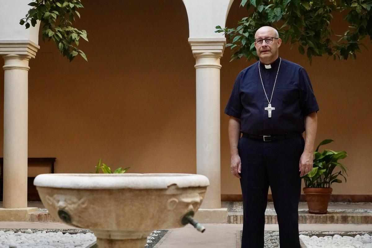 El nuevo obispo de Málaga, monseñor José Antonio Satué.