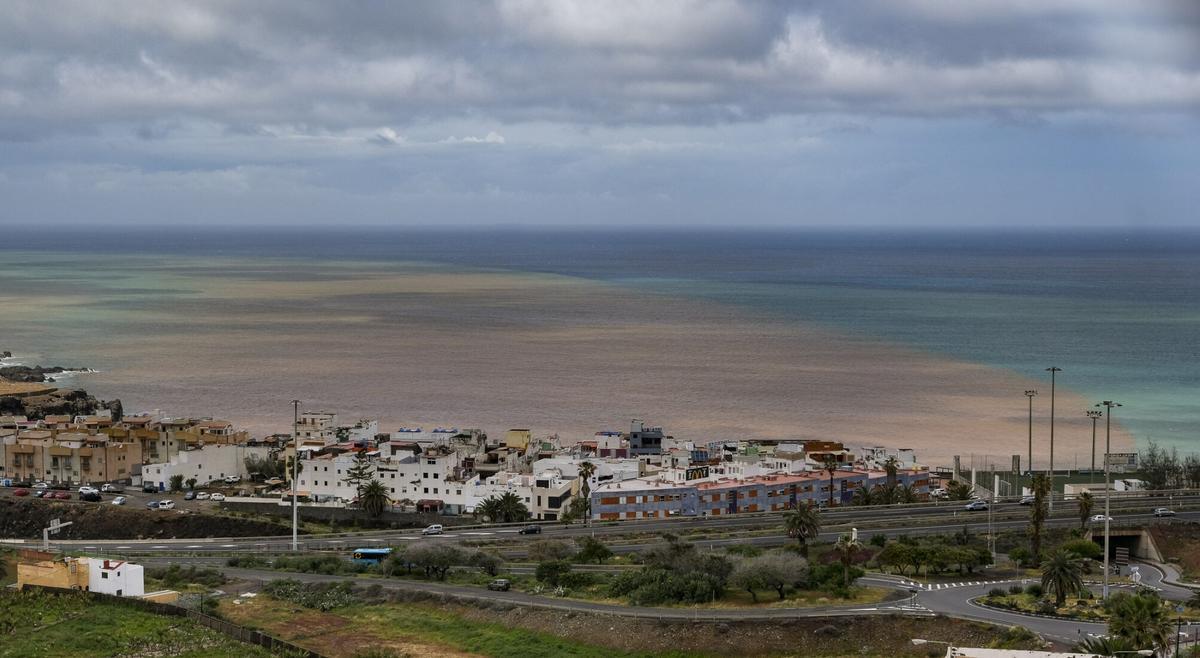 Efecto de la tormenta Therese norte de Gran Canaria