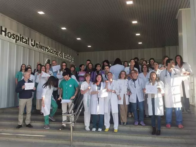 La nueva semana de paro de médicos arranca en Badajoz con un 17,4% de seguimiento