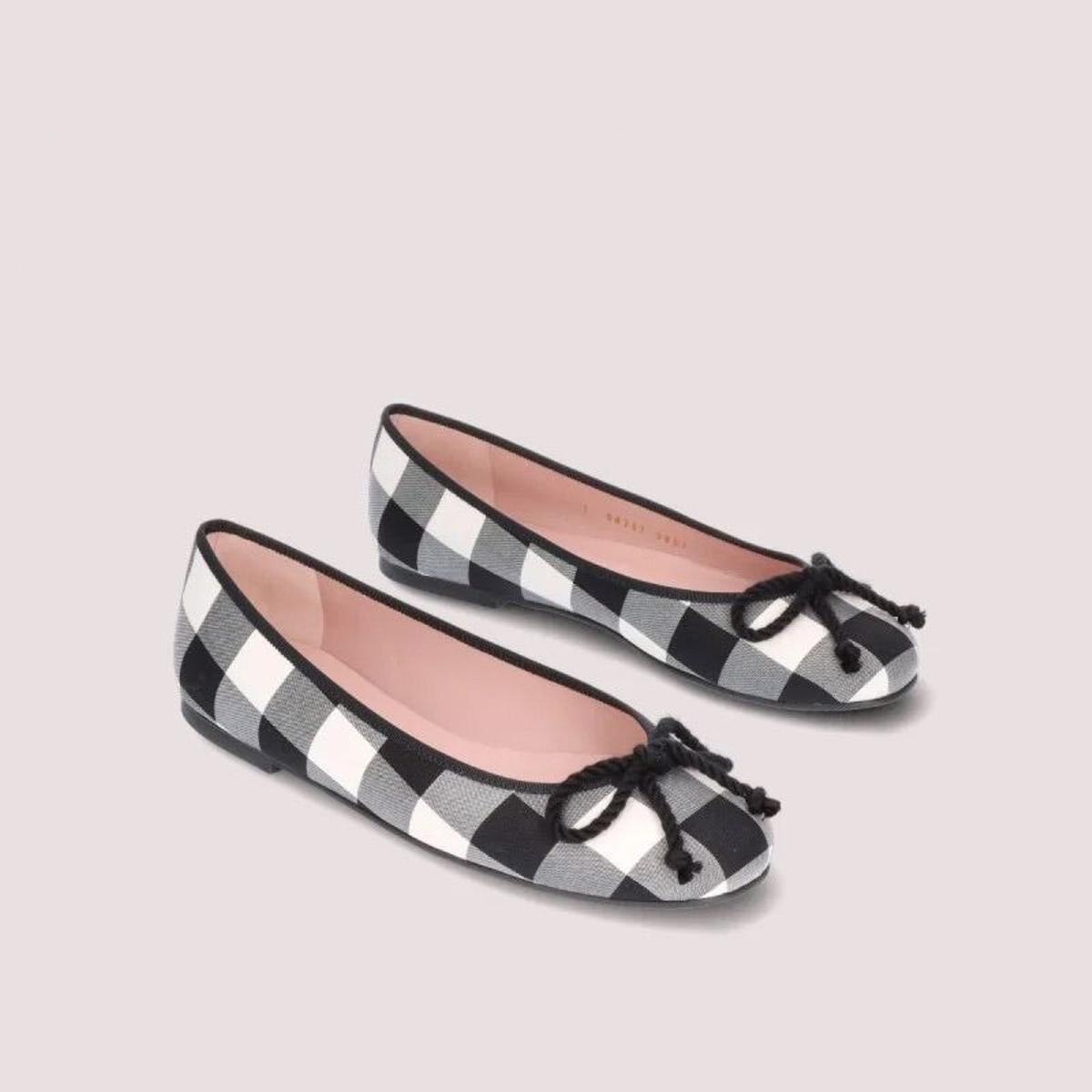 Bailarinas de tela con estampado de cuadros, de Pretty Ballerinas