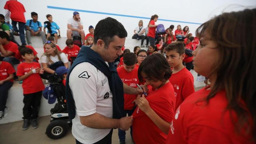 Castelló va obrir les jornades de clausura de Pilota a l’Escola 2017-18 PROPERA JORNADA