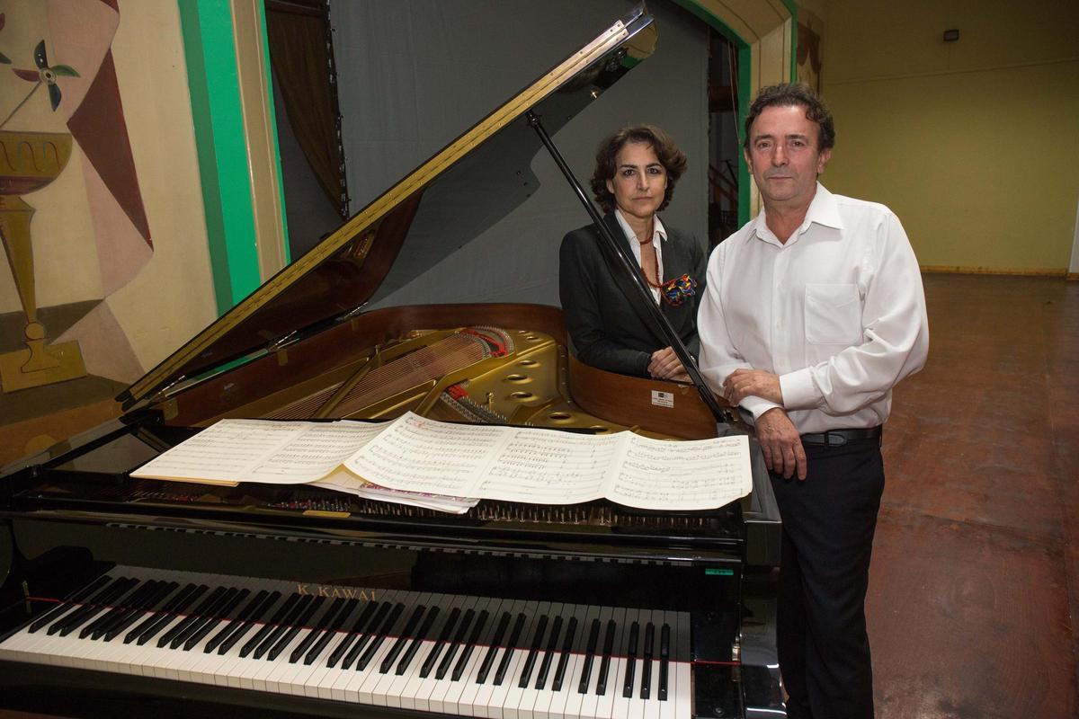 Rosa Torres-Pardo y Ricardo Llorca