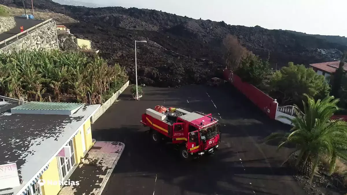 Afectados por el volcán de La Palma: "Es como si hubiese habido una explosión nuclear"