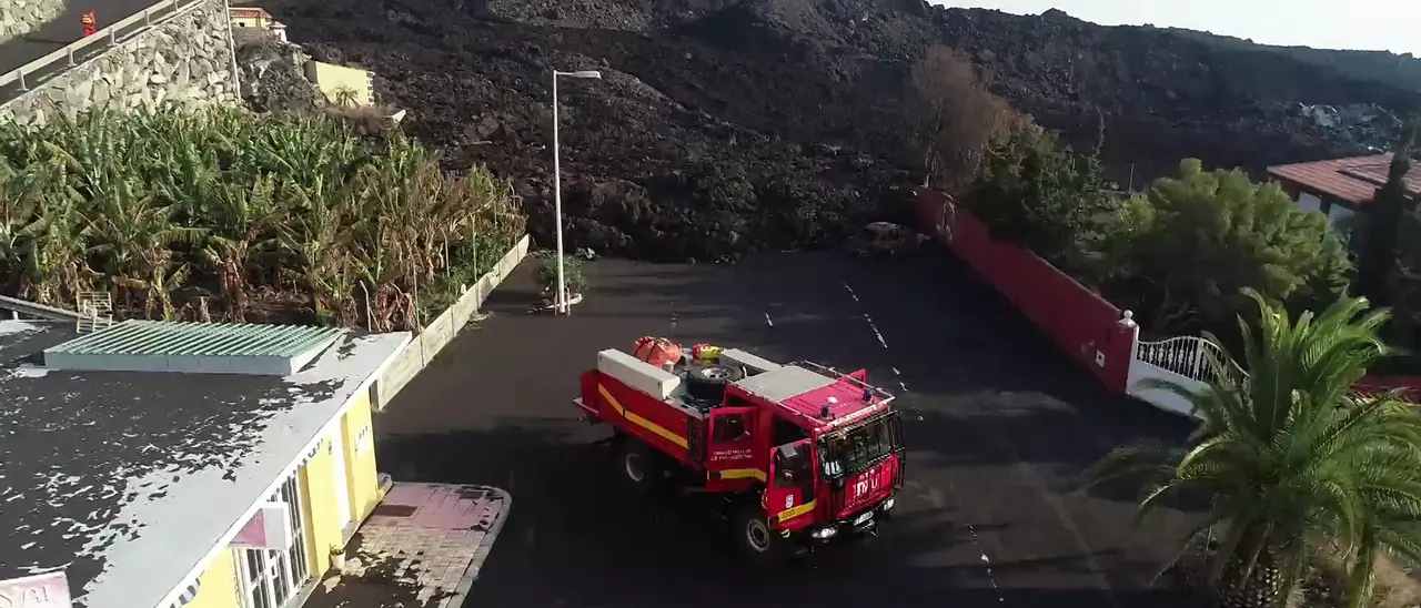 Afectados por el volcán de La Palma: "Es como si hubiese habido una explosión nuclear"