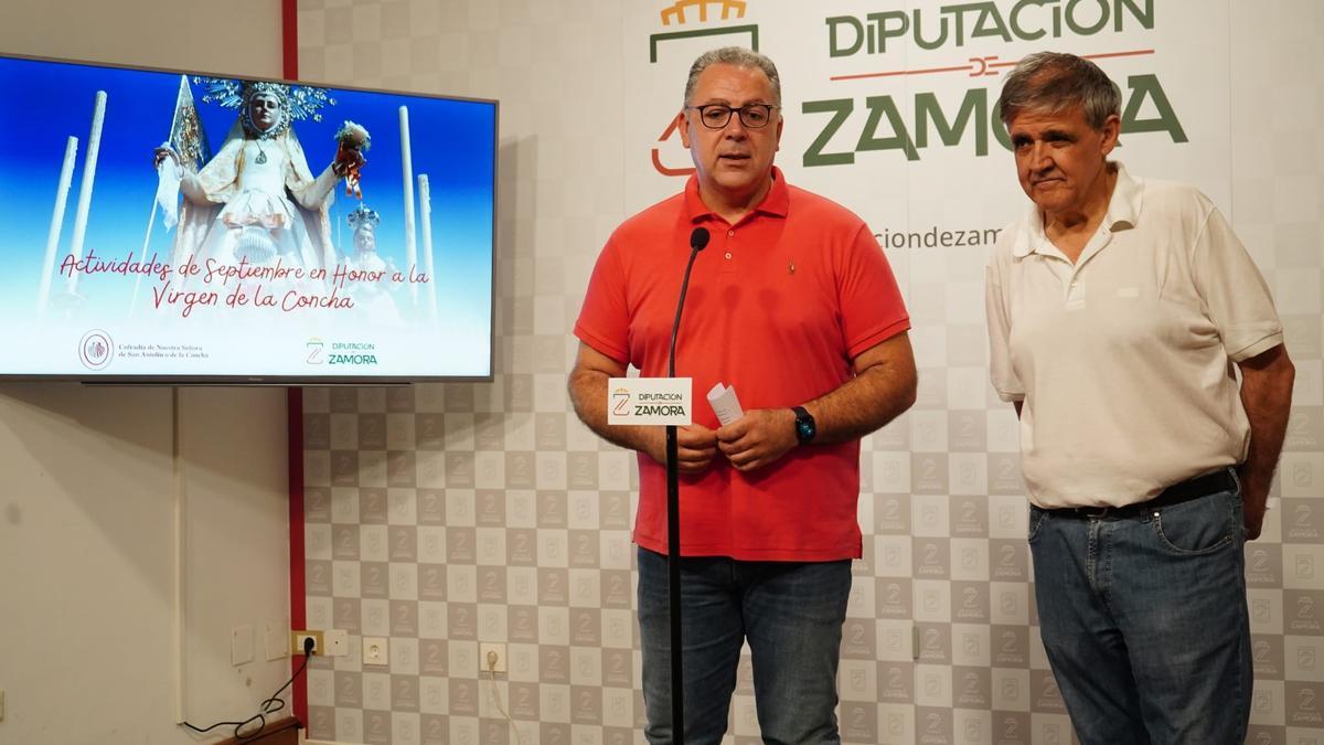 Jesús María Prada y Ricardo Flecha presentan el programa de las fiestas de La Concha en septiembre