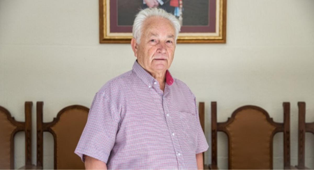 Clodoaldo Fernández Nieto, alcalde de San Vicente de Alcántara entre 1986 y 1987, pregonero.