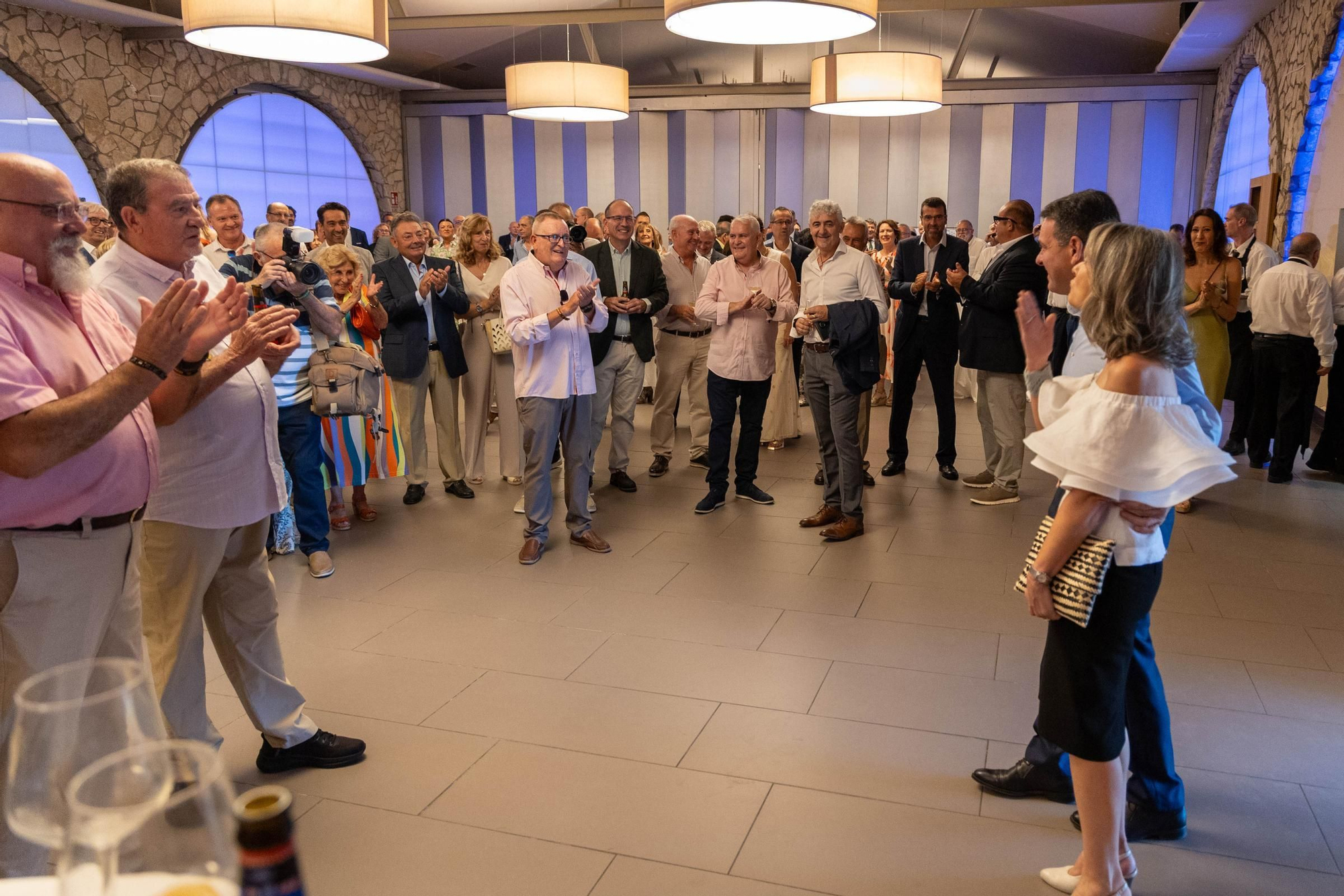 Comida de despedida al Coronel de la Guardia Civil de la Comandancia de Alicante, José Hernández Mosquera