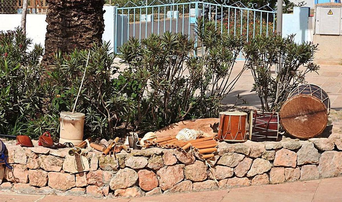 Quan a classe entra un xeremier | FOTOS DE CARMELO CONVALIA