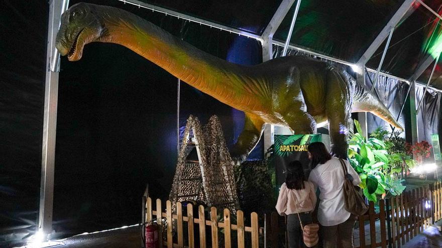 La exposición Dinosaurs Tour estará en Málaga dos semanas.