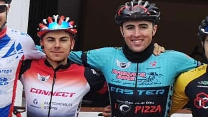 Lluís Moltó y Tomás Miralles, antes de un entrenamiento con su nuevo equipo