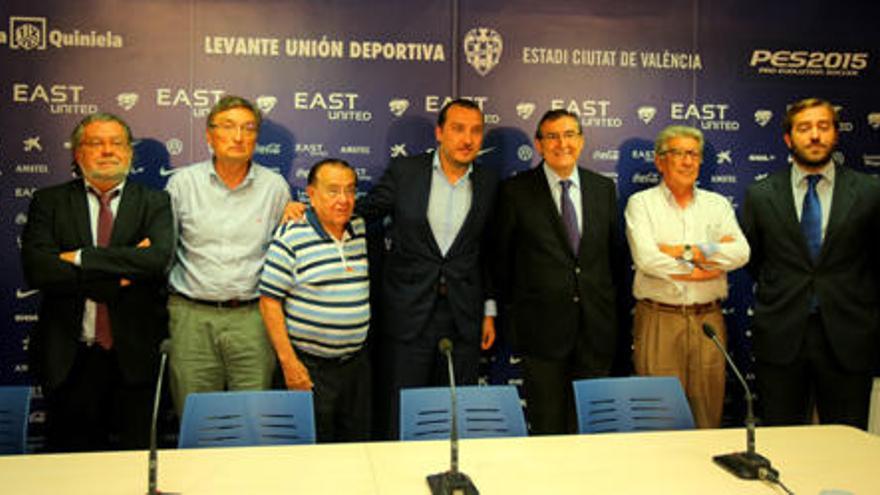 Los miembros del consejo de administración, sin Miguel Ángel Ruiz, tras los cambios en la directiva el pasado verano.