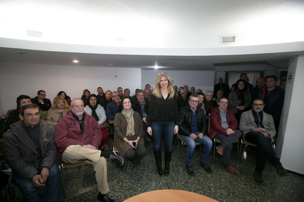 Eva Montesinos presenta su precandidatura a las primarias del PSPV en Alicante