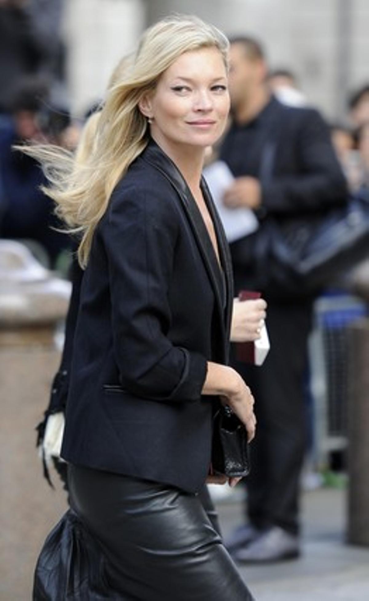 Kate Moss, en una imatge d’arxiu, a Londres. Kate Moss, en una imatge d’arxiu, a Londres.