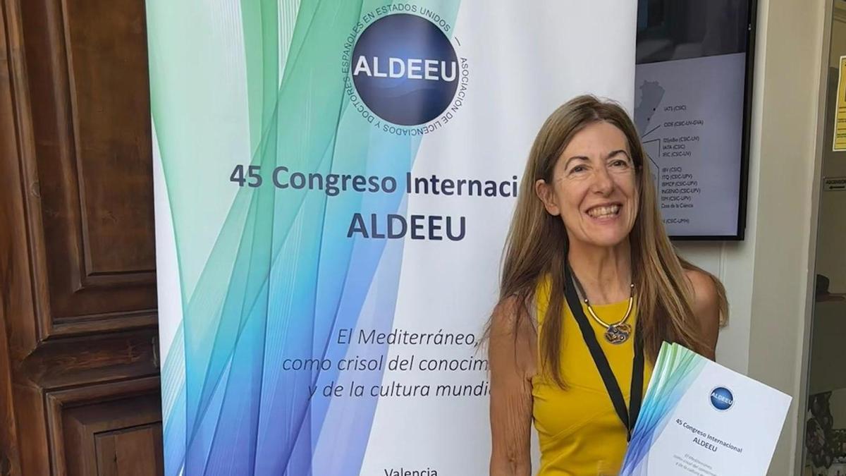 Helena Talaya, presidenta de la Associación de Licenciados y Doctores Españoles en EEUU.