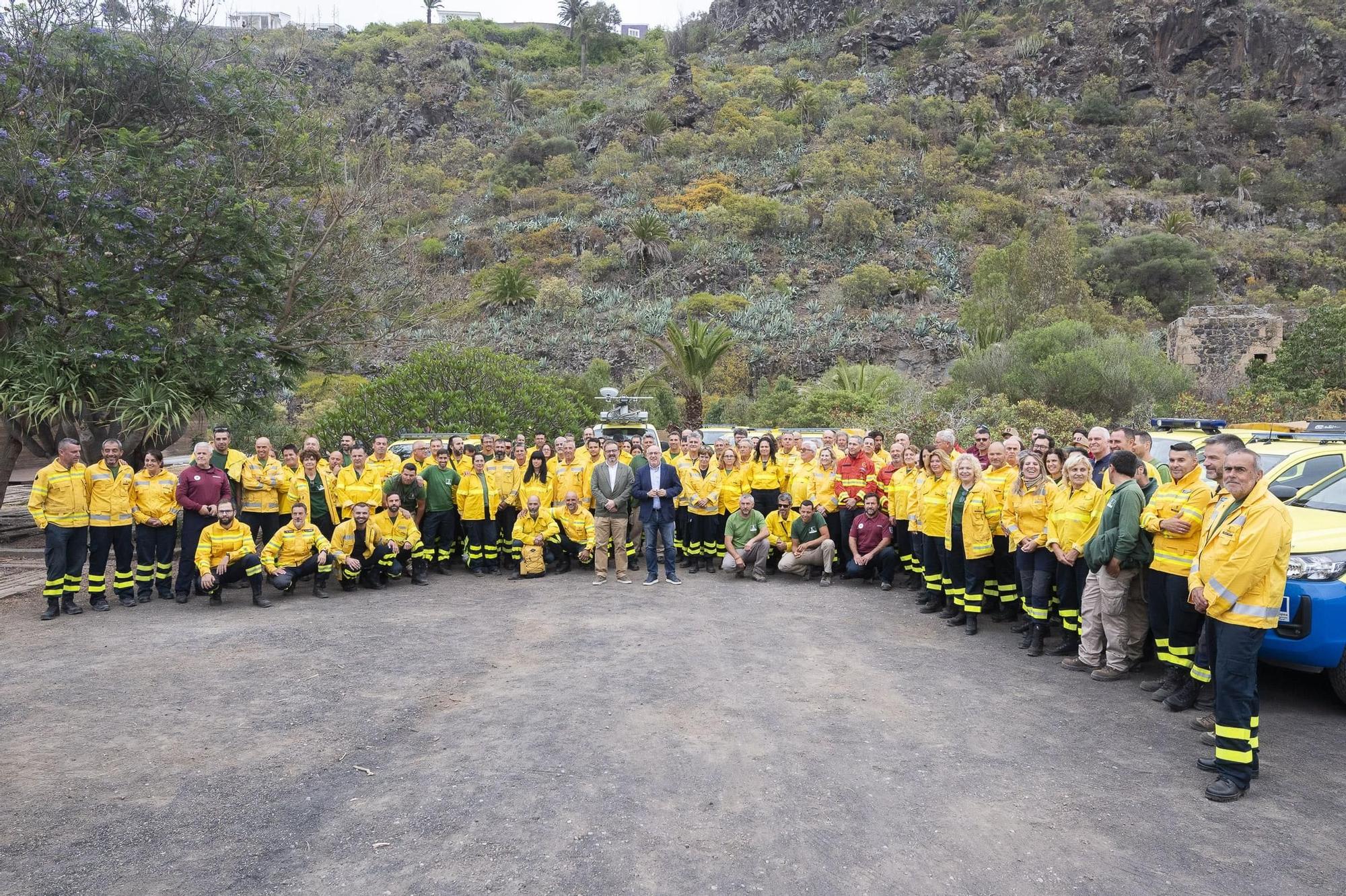 Presentación de la campaña contra incendios del Cabildo de Gran Canaria