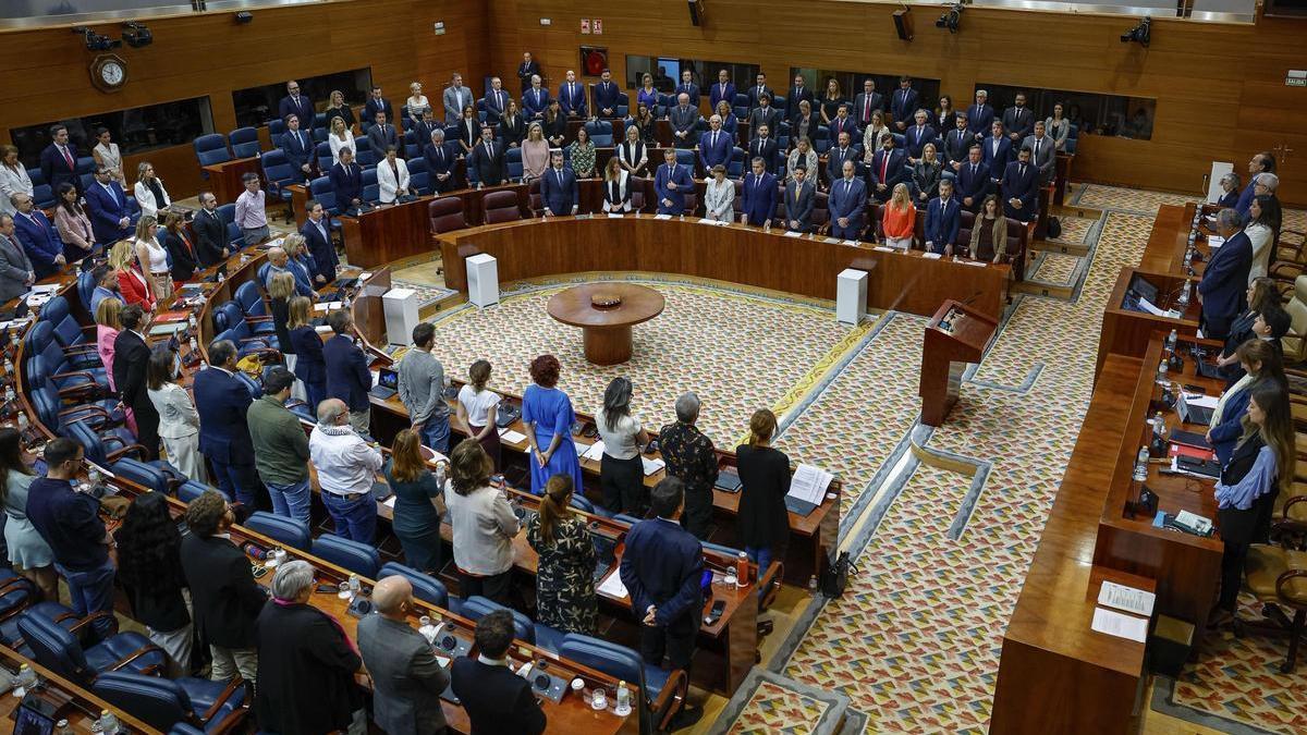 Pleno ordinario de la Asamblea de Madrid