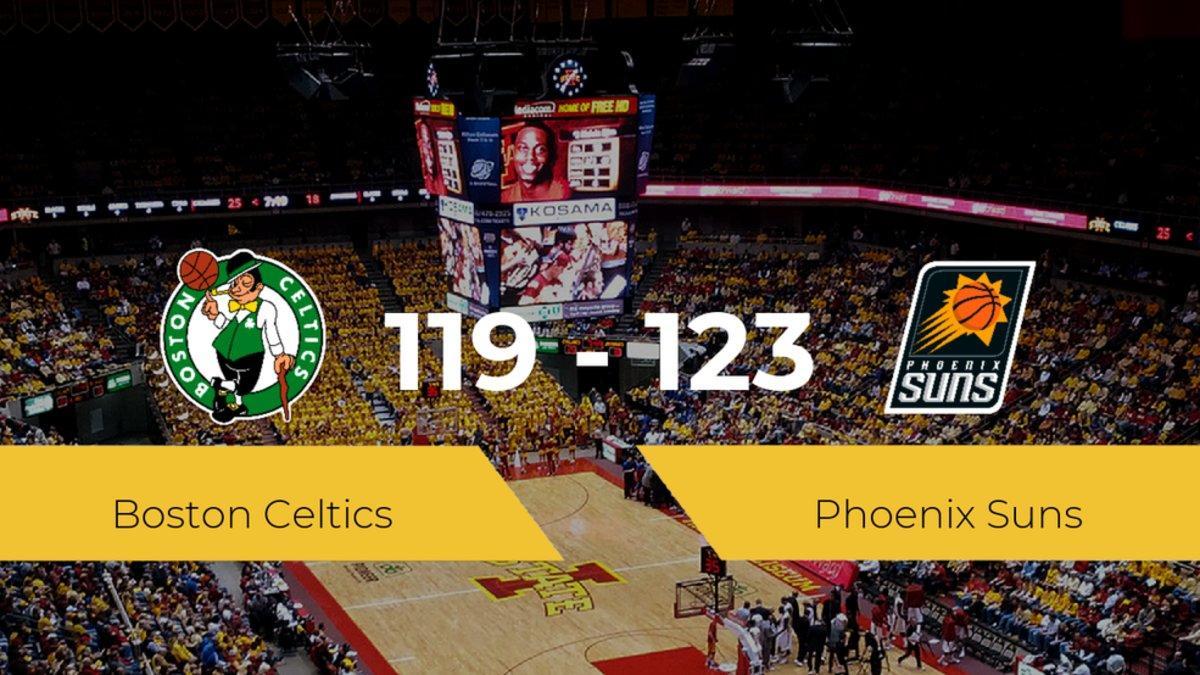 Phoenix Suns consigue la victoria frente a Boston Celtics por 119-123