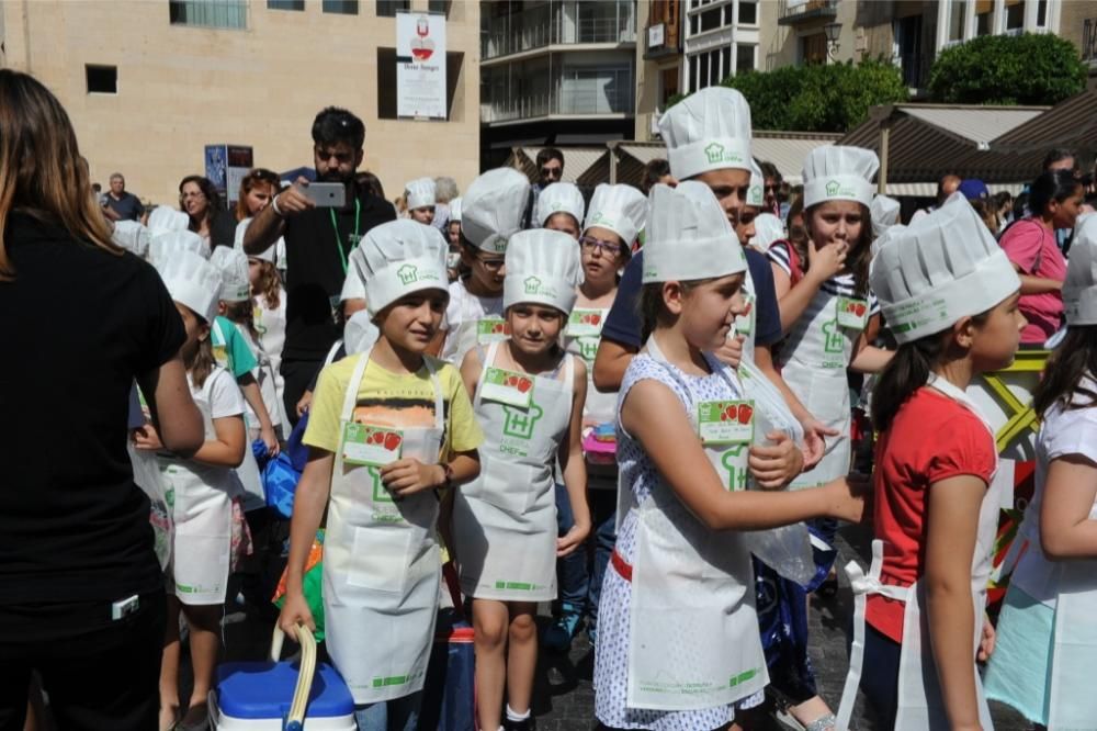 Más de 250 niños participan en el HuertaChef