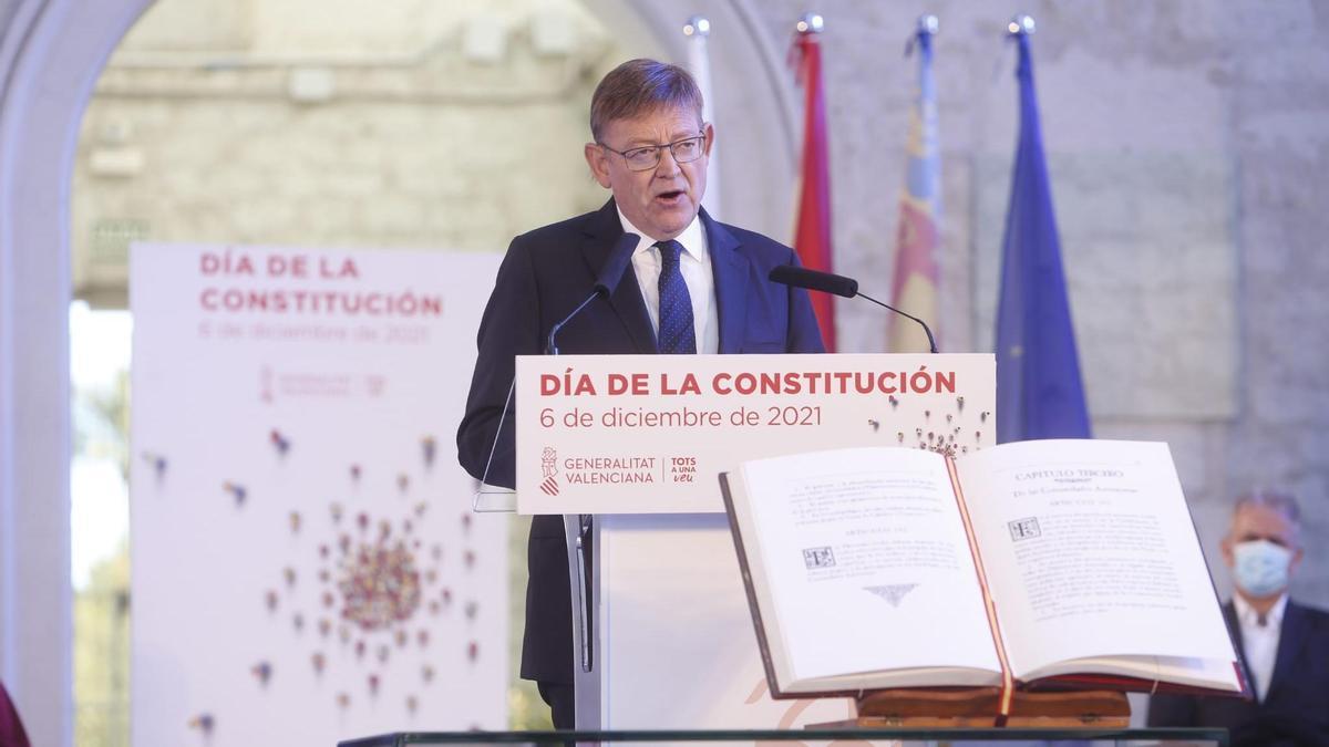Acto del Día de la Constitución en en Casa Mediterráneo