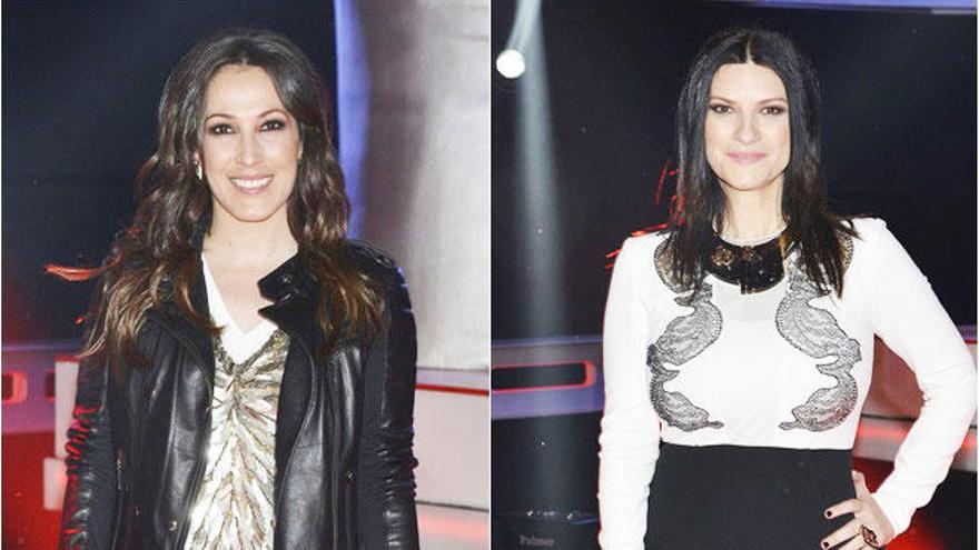 Malú y Laura Pausini.