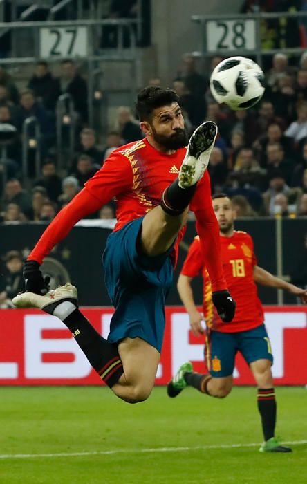 El partido Alemania - España, en imágenes