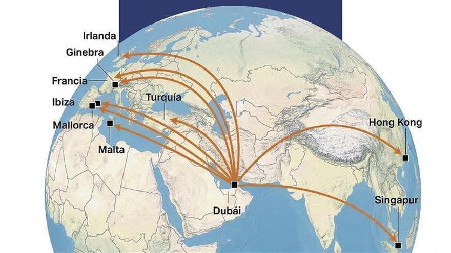 Los millonarios del Dubai bombardeado se refugian a precio de oro en Mallorca