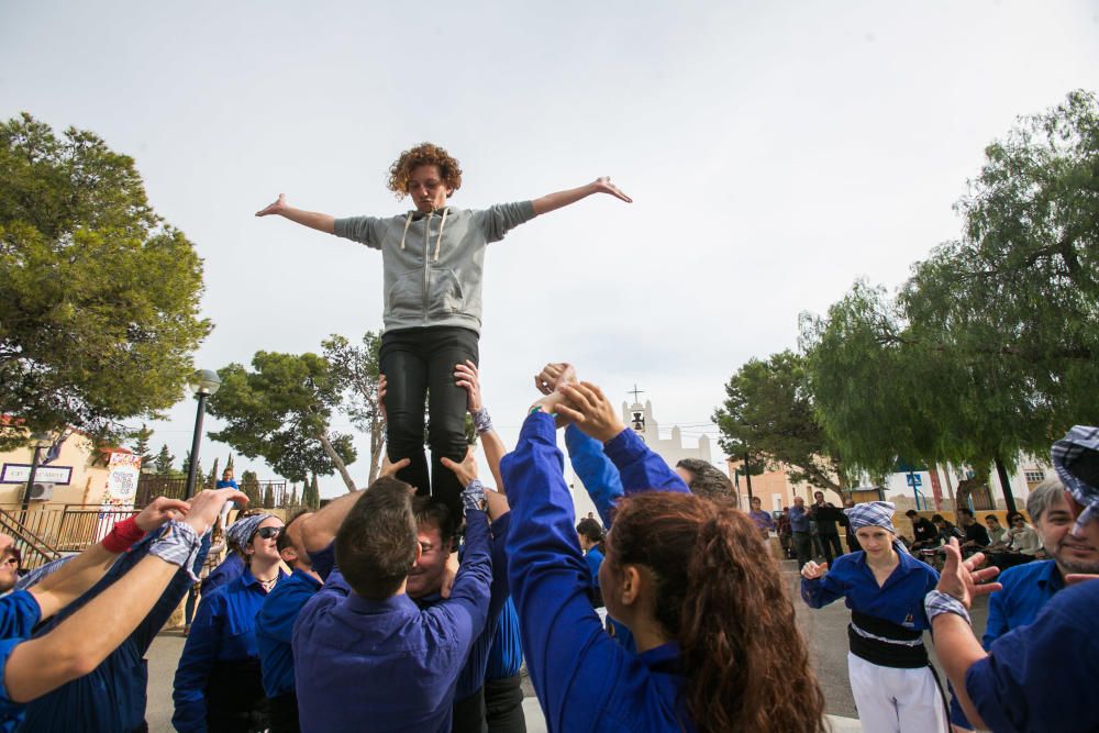 La edil de Acción Social, Marisol Moreno, se sube al castillo