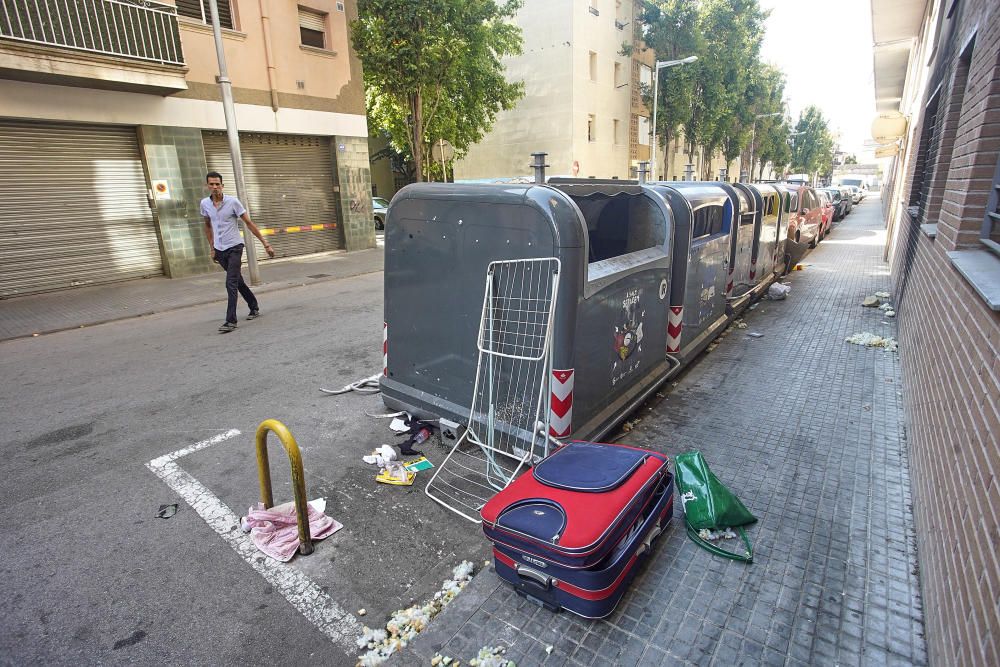 Els veïns del Barri Vell de Salt en critiquen la «degradació evident»