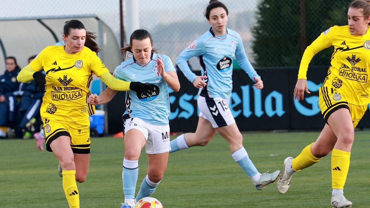 Imagen de un partido reciente de As Celtas.