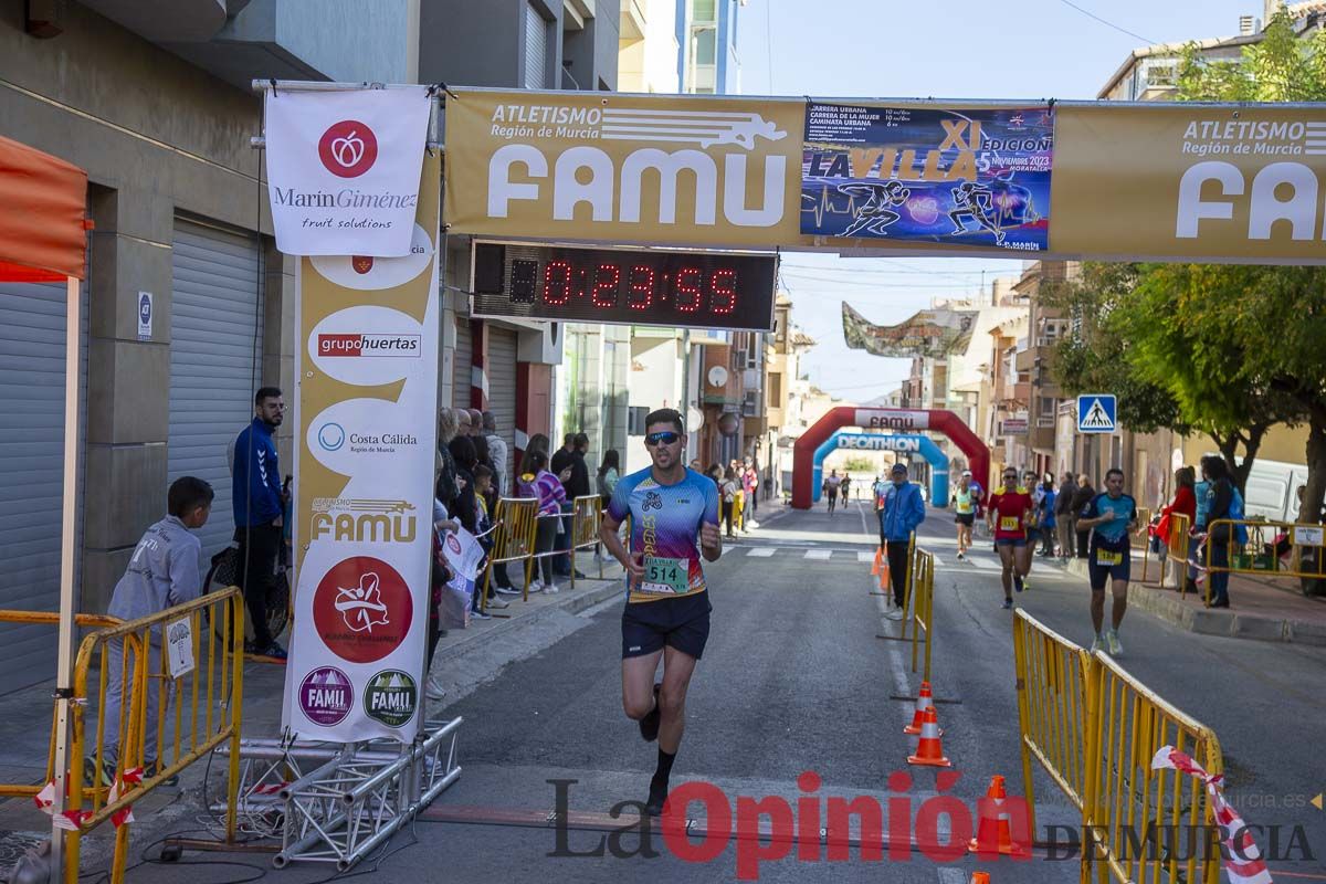 XI edición de la Carrera Urbana y Carrera de la Mujer La Villa de Moratalla, Gran Premio ‘Marín Giménez’