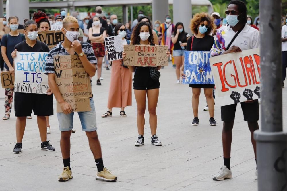 Protesta contra el racismo en Murcia