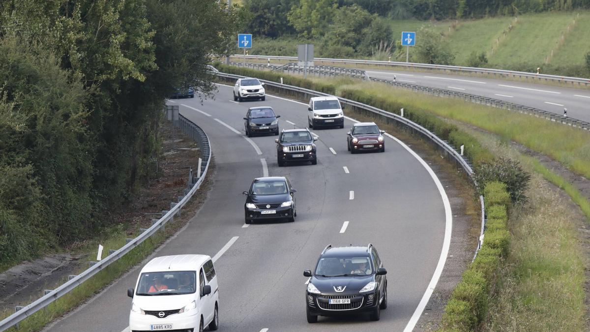 aviso clave con la baliza V-16 y puntos conlictivos, entre ellos el Huerna