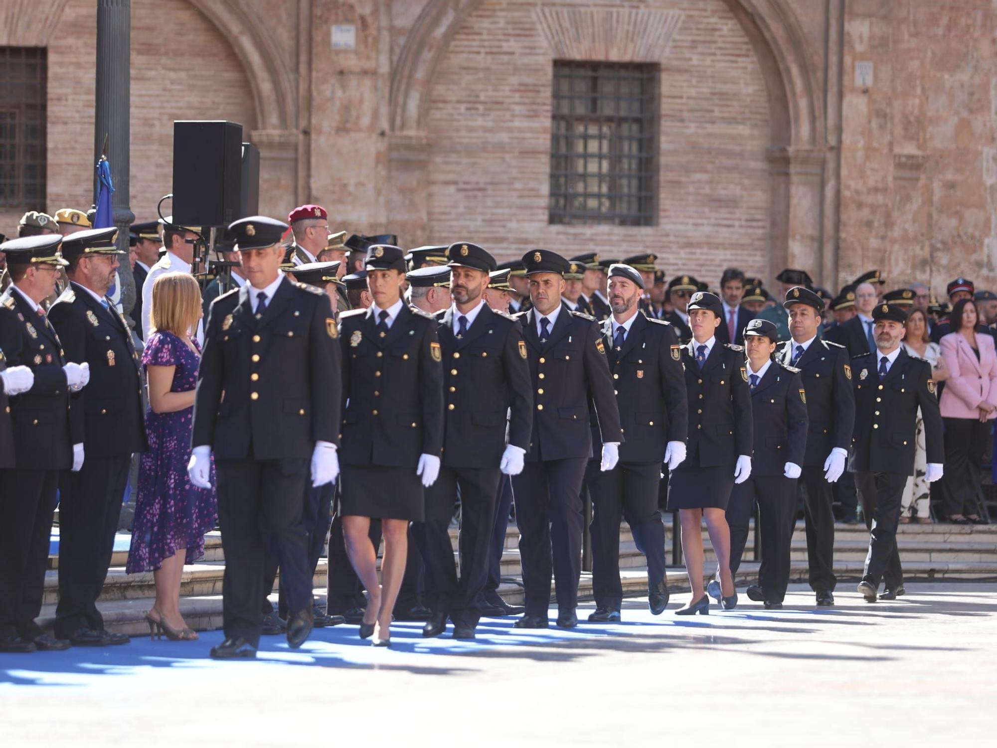 La Policía Nacional de Valencia celebra el Día de los Santos Ángeles Custodios