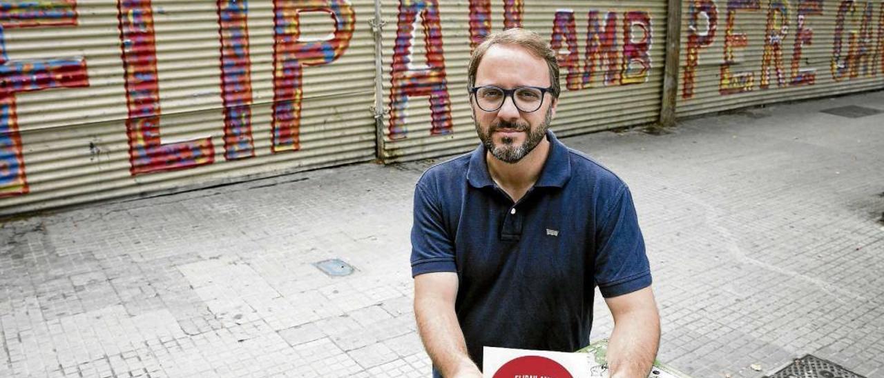 Jordi Vidal, en el centro neurálgico de Pere Garau.