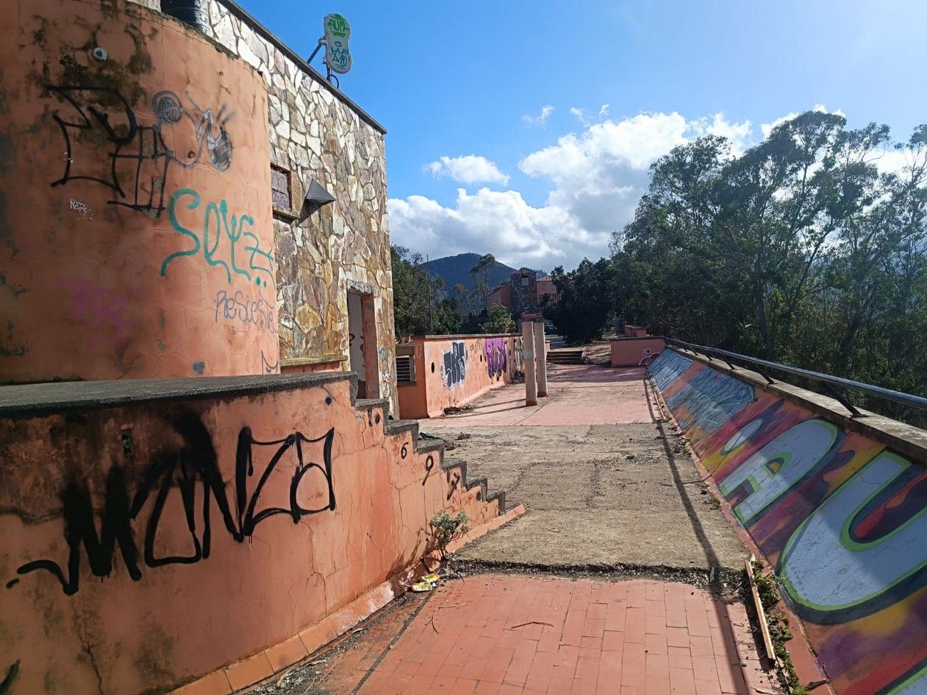 Abandono parador de Firgas