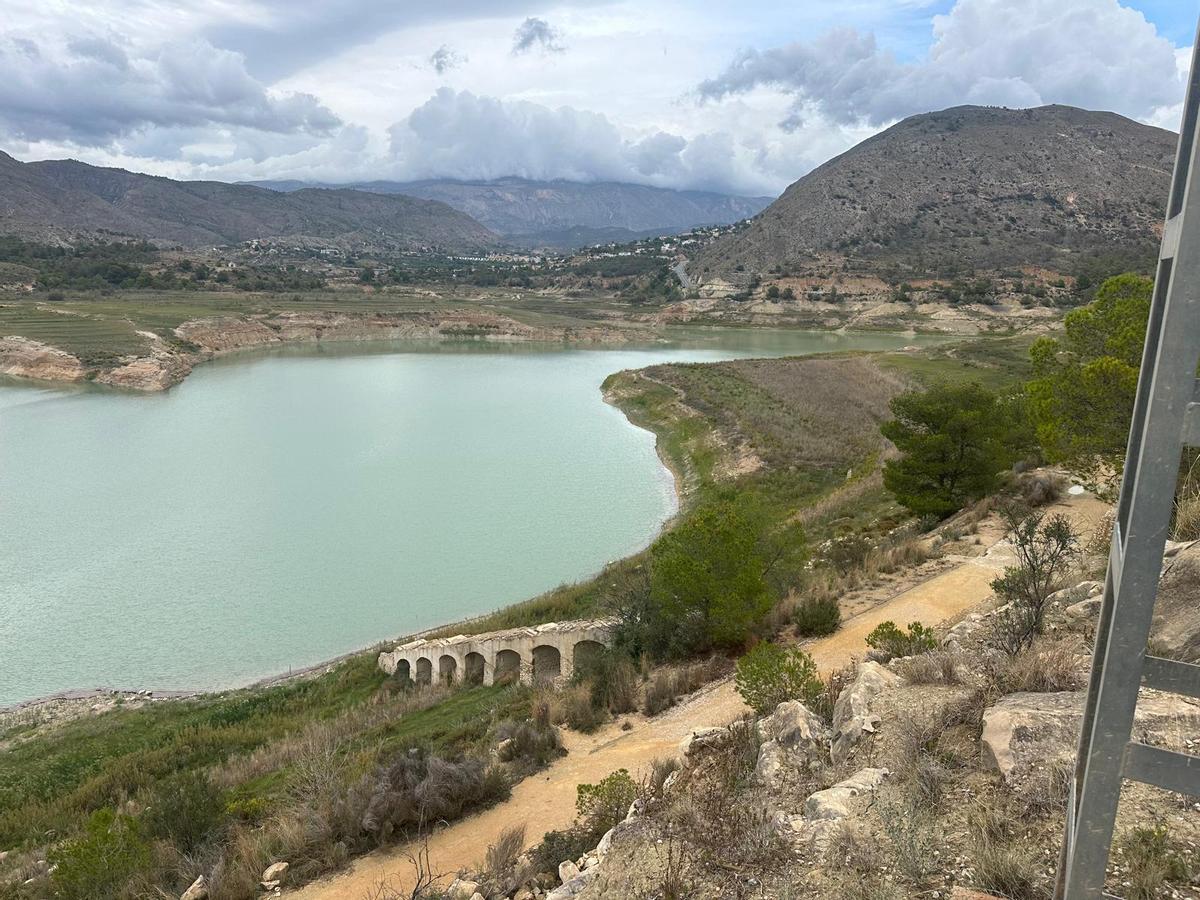 El nivel del embalse vilero está en la actualidad en un 12% de su capacidad.