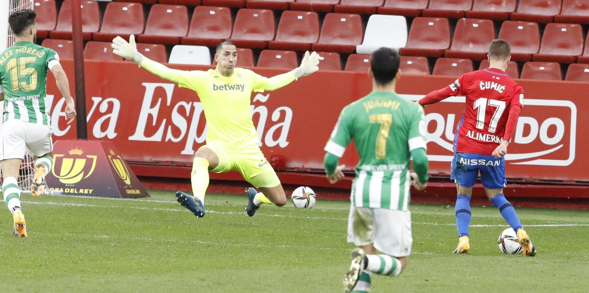 Las imágenes del Betis-Sporting