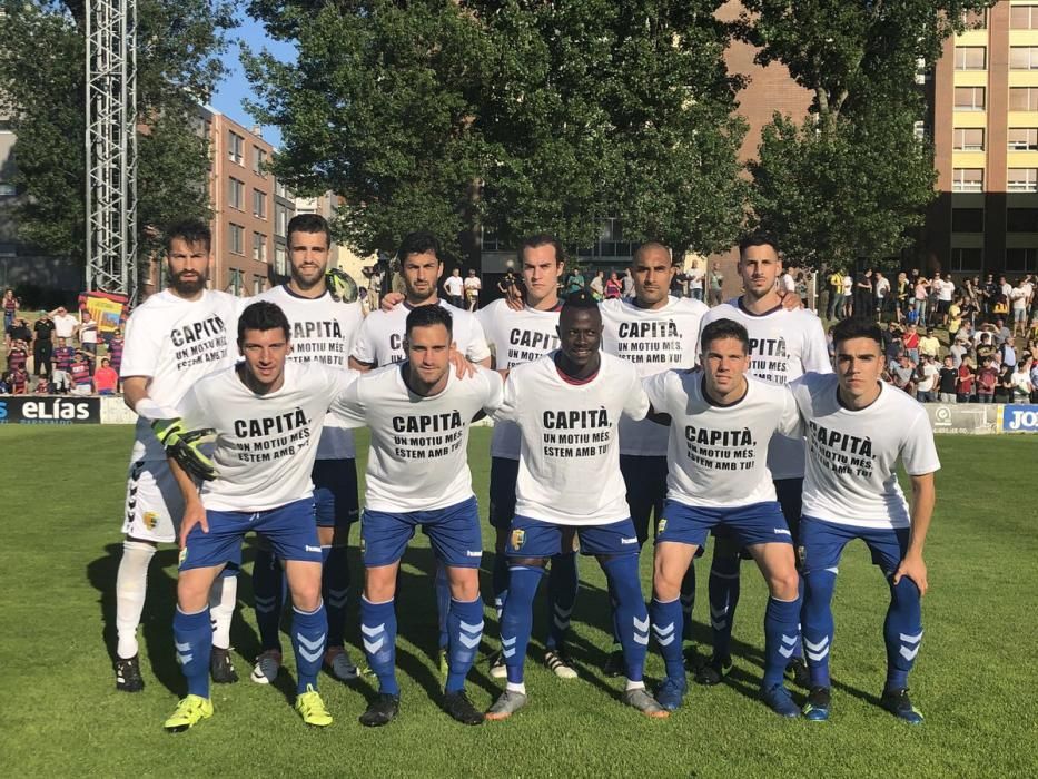 Un brillant Llagostera torna a Segona B (1-1)